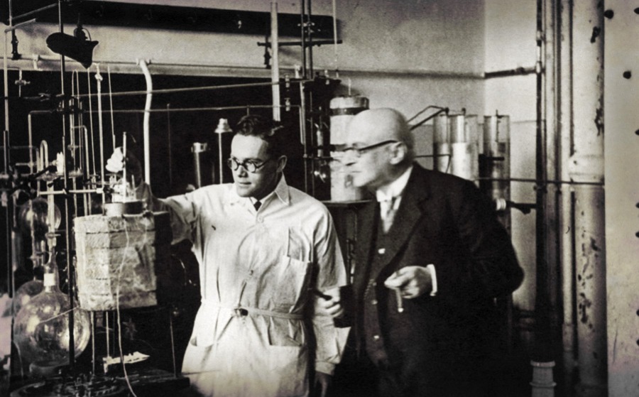 Fritz Haber and Ladislaus Farkas