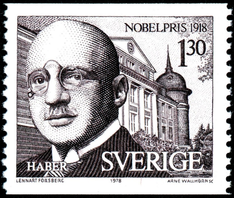 Fritz Haber Postage Stamp